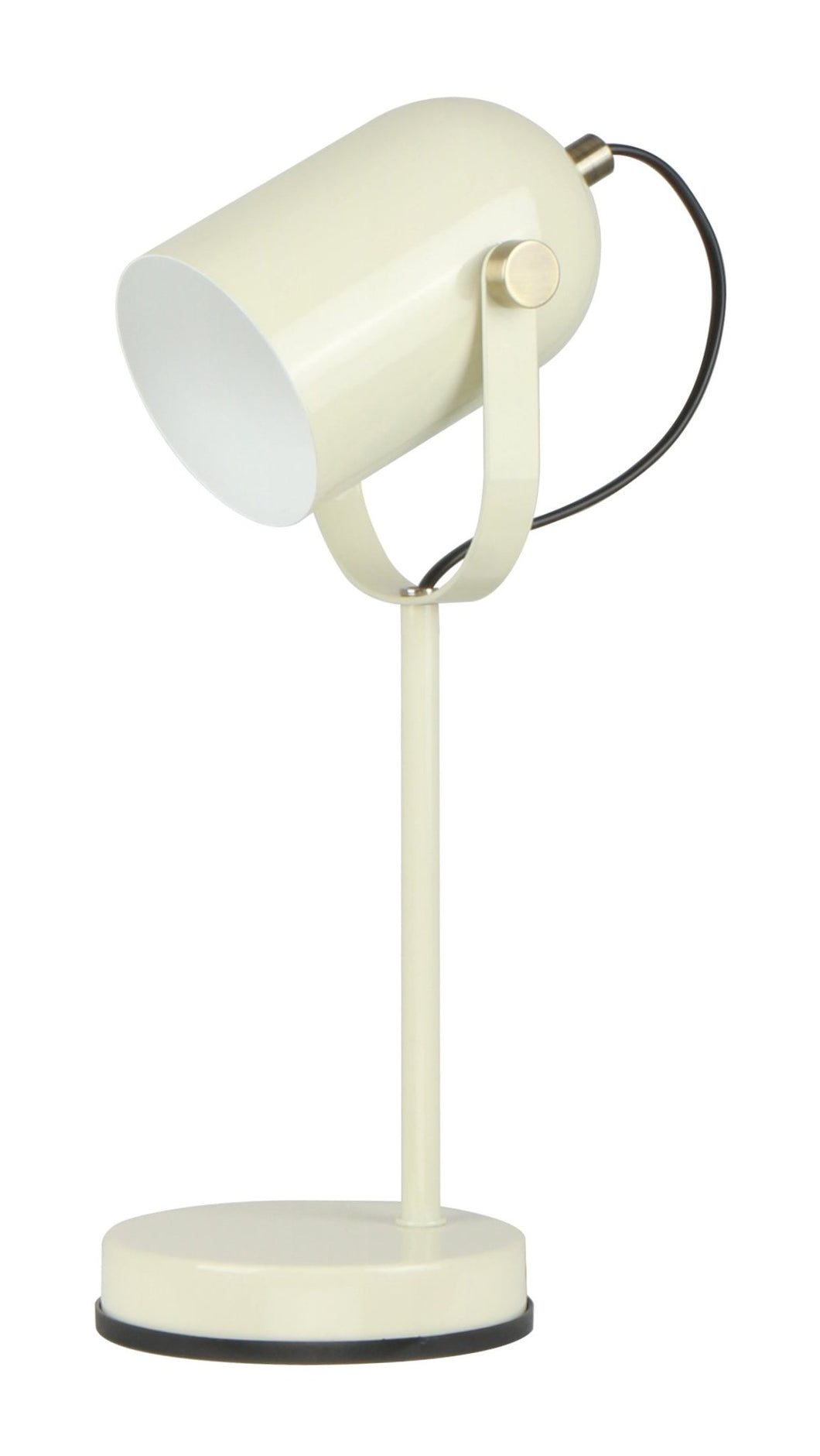 Tazza Table Lamp - Glossy Cream - Boho Bliss