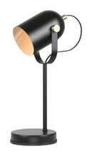 Load image into Gallery viewer, Tazza Table Lamp - Matte Black - Boho Bliss
