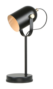 Tazza Table Lamp - Matte Black - Boho Bliss