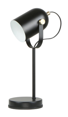 Tazza Table Lamp - Matte Black - Boho Bliss