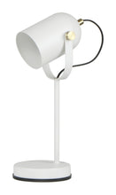 Load image into Gallery viewer, Tazza Table Lamp - Matte White - Boho Bliss
