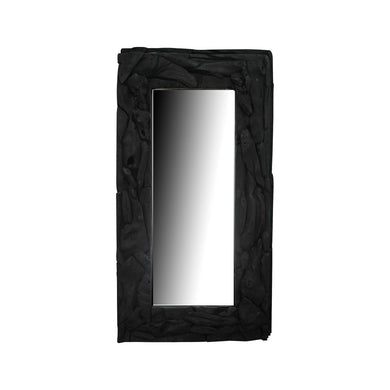 Tenerife Mirror - Charcoal - Boho Bliss