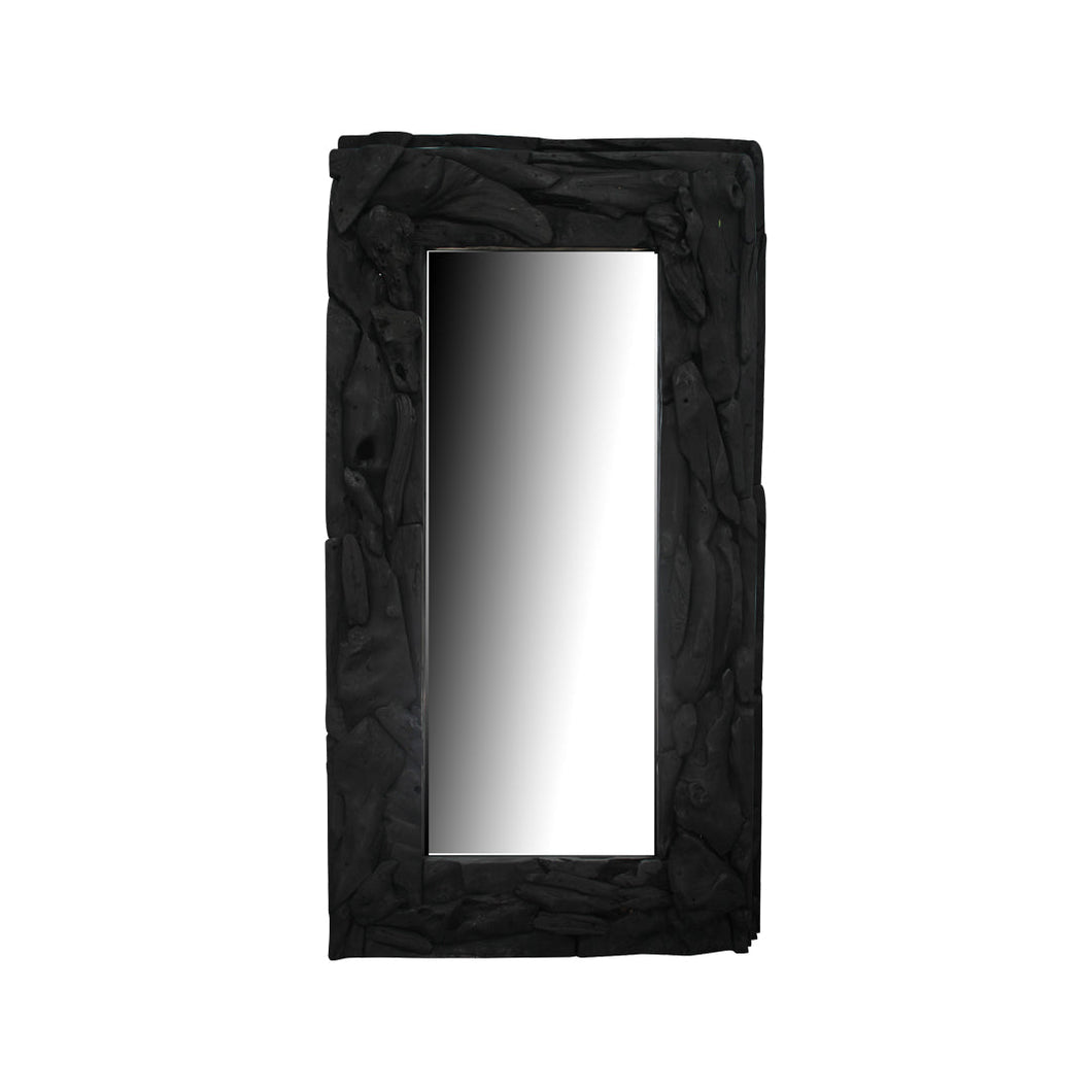 Tenerife Mirror - Charcoal - Boho Bliss