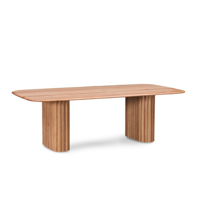 Thora 2.4m Dining Table - Natural - Boho Bliss