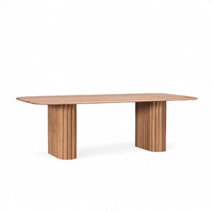 Thora 2.4m Dining Table - Natural - Boho Bliss