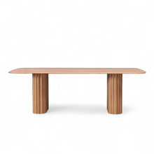 Load image into Gallery viewer, Thora 2.4m Dining Table - Natural - Boho Bliss
