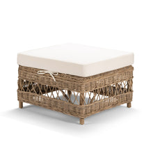 Load image into Gallery viewer, Tia Arm Chair with Ottoman - Kubu Grey - Boho Bliss