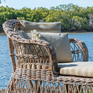 Tia Daybed - White Washed - Boho Bliss