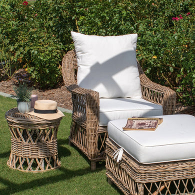 Tia Side Table - Kubu Grey - Boho Bliss