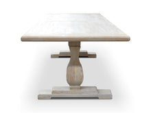 Load image into Gallery viewer, Titan Dining Table 1.98m - Rustic White Washed - Boho Bliss