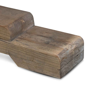 Titan Dining Table 3m - Rustic Natural - Boho Bliss
