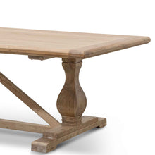 Load image into Gallery viewer, Titan Dining Table 3m - Rustic Natural - Boho Bliss
