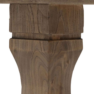 Titan Dining Table 3m - Rustic Natural - Boho Bliss