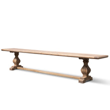 Load image into Gallery viewer, Titan Wood Bench 2.4m - Natural - Boho Bliss