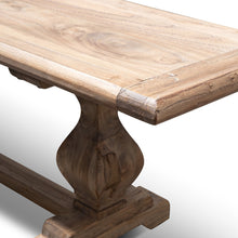 Load image into Gallery viewer, Titan Wood Bench 2.4m - Natural - Boho Bliss