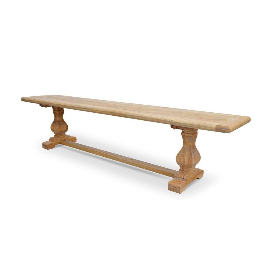 Titan Wood Bench 2m - Natural - Boho Bliss
