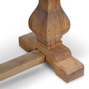 Titan Wood Bench 2m - Natural - Boho Bliss