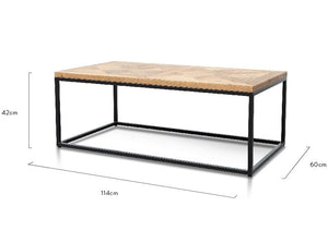 Tofa Coffee Table - Boho Bliss