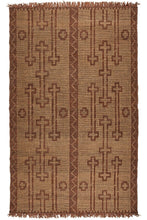 Load image into Gallery viewer, Tuareg Design 1 Rug 276x365 - Natural Tan - Boho Bliss