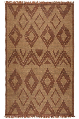 Tuareg Design 2 Rug 276x365 - Natural Tan - Boho Bliss