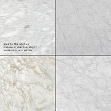 Load image into Gallery viewer, Tulip Marble Dining Table 2m (Round) - White Base - Boho Bliss
