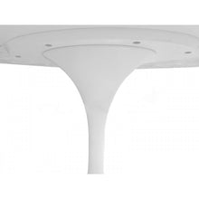 Load image into Gallery viewer, Tulip Marble Dining Table 2m (Round) - White Base - Boho Bliss