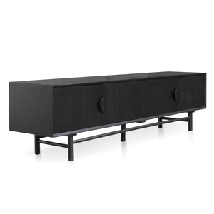 Vanguard Entertainment Unit 2.1m - Black - Boho Bliss