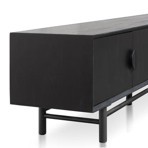 Vanguard Entertainment Unit 2.1m - Black - Boho Bliss