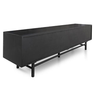 Vanguard Entertainment Unit 2.1m - Black - Boho Bliss