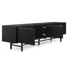 Load image into Gallery viewer, Vanguard Entertainment Unit 2.1m - Black - Boho Bliss