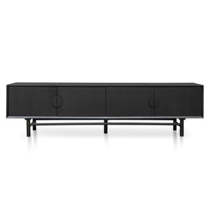 Vanguard Entertainment Unit 2.1m - Black - Boho Bliss