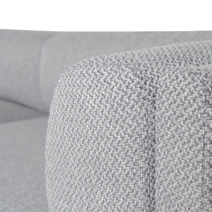Vero Left Chaise Sofa - Grey - Boho Bliss