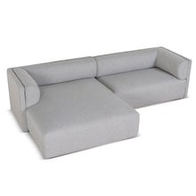 Load image into Gallery viewer, Vero Left Chaise Sofa - Grey - Boho Bliss