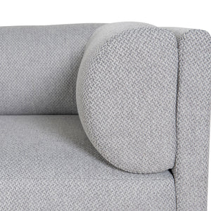 Vero Left Chaise Sofa - Grey - Boho Bliss