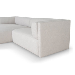 Vero Left Chaise Sofa - Sterling Sand - Boho Bliss