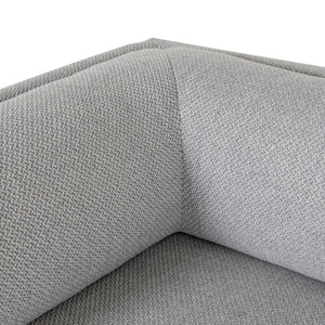 Vero Right Chaise Sofa - Grey - Boho Bliss