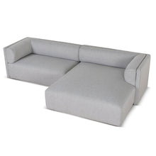 Load image into Gallery viewer, Vero Right Chaise Sofa - Grey - Boho Bliss