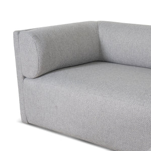 Vero Right Chaise Sofa - Grey - Boho Bliss