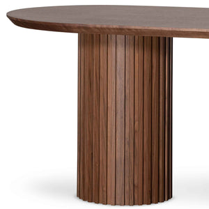 Vista Dining Table 2.5m - Walnut - Boho Bliss