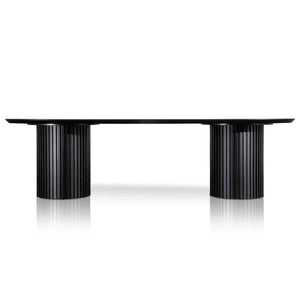 Vista Dining Table 2.8m - Black - Boho Bliss