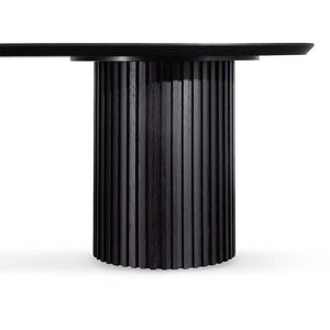 Vista Dining Table 2.8m - Black - Boho Bliss