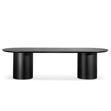 Vista Dining Table 2.8m - Black - Boho Bliss