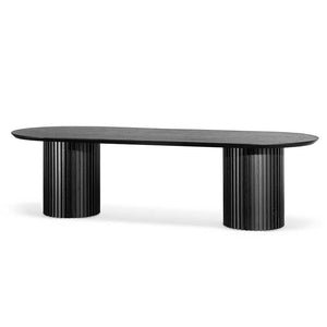 Vista Dining Table 2.8m - Black - Boho Bliss