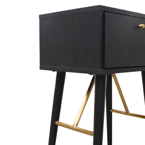 Wandandian Side Table - Black - Boho Bliss