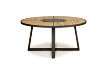 Load image into Gallery viewer, Watego Outdoor Round Dining Table 1.6m - Black - Boho Bliss
