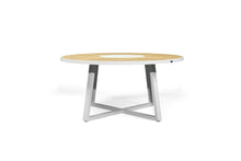Load image into Gallery viewer, Watego Outdoor Round Dining Table 1.9m - White - Boho Bliss