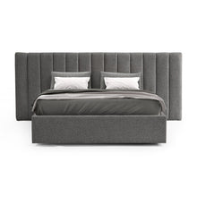 Load image into Gallery viewer, Westridge Queen Bed (with storage) - Spec Charcoal - Boho Bliss