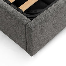 Load image into Gallery viewer, Westridge Queen Bed (with storage) - Spec Charcoal - Boho Bliss