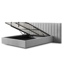 Load image into Gallery viewer, Westridge Queen Bed (with storage) - Spec Grey - Boho Bliss