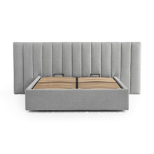 Load image into Gallery viewer, Westridge Queen Bed (with storage) - Spec Grey - Boho Bliss